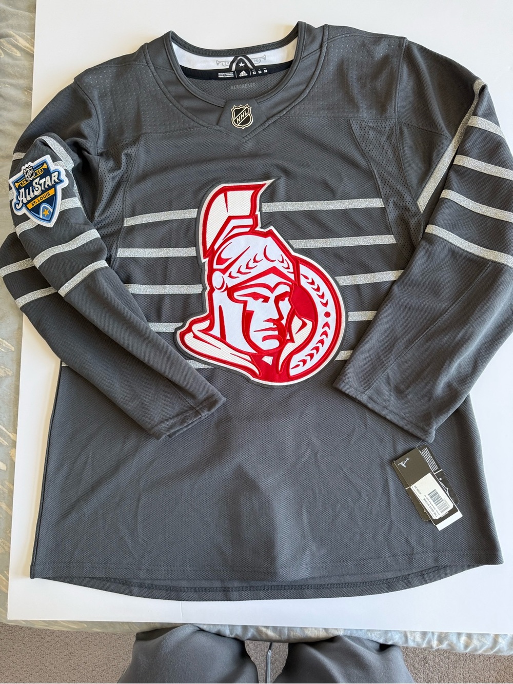 Ottawa Senators Rare NHL 2020 All Star Jersey